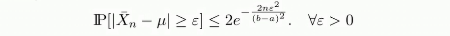 Hoeffding's inequality